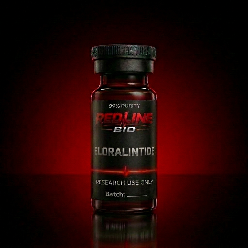 Eloralintide research peptide vial